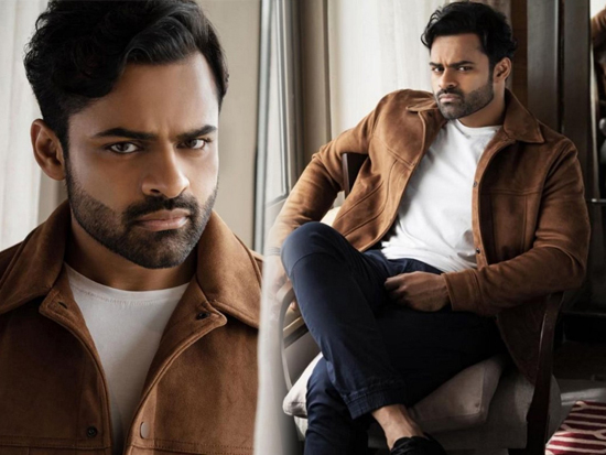 Slick n Stylish Looks Of Sai Tej